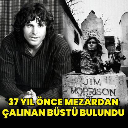 37 yıl önce çalınan büstü bulundu
