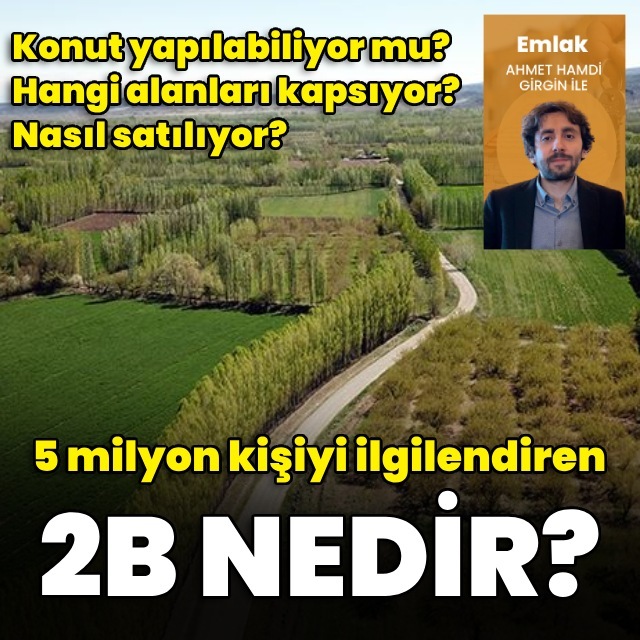 2B arazi nedir?