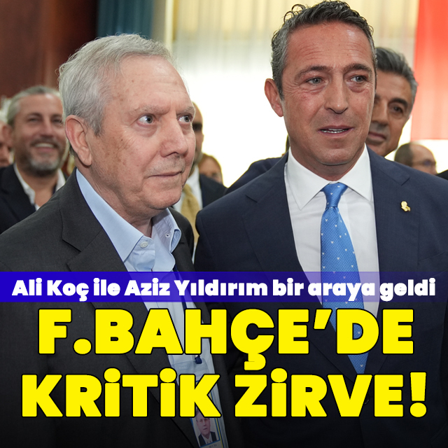 Ali Koç, Aziz Yıldırım ile görüştü