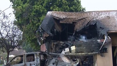 ABD'deki bir yerleşim yerine küçük uçak düştü