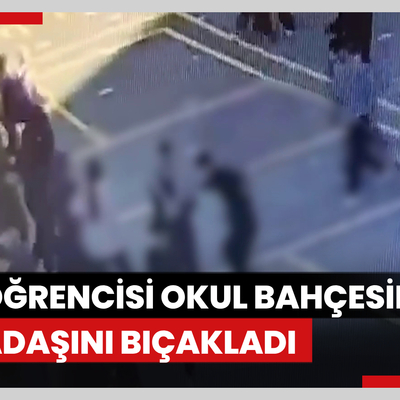 Sultanbeyli'de okul bahçesinde arkadaşını bıçakla yaralayan lise öğrencisi gözaltına alındı