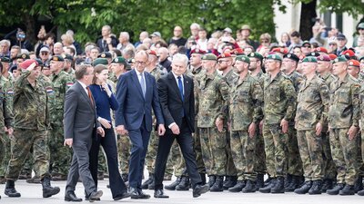 Alman askerleri Litvanya'ya konuşlandı