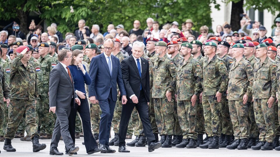 Alman askerleri Litvanya'ya konuşlandı
