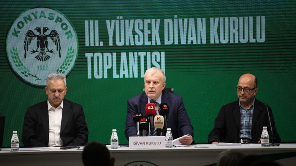 Konyaspor'da 3. Yüksek Divan Kurulu toplantısı yapıldı