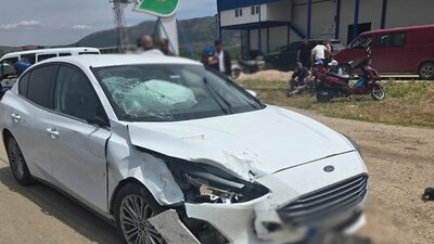 Isparta'da otomobil ile motosiklet çarpıştı: 1 ölü