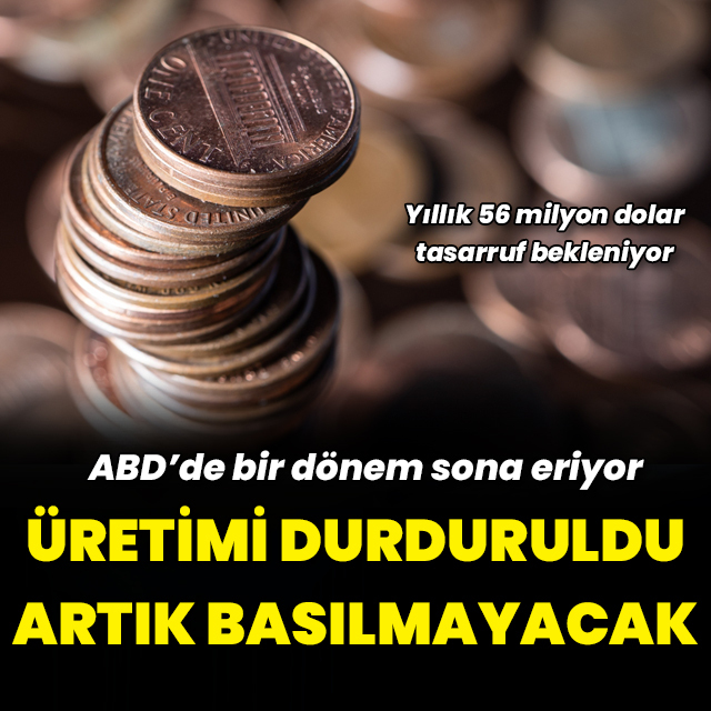 ABD'de bir dönem sona eriyor: Artık basılmayacak