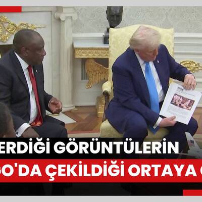 ABD Başkanı Trump'ın Güney Afrika'da soykırımın kanıtı olarak gösterdiği görüntülerin Kongo'da çekildiği ortaya çıktı