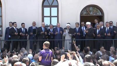 Gümrükçü İshak Ağa Camisi açıldı