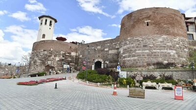 Ankara Kalesi'ndeki çalışmalar tamamlandı