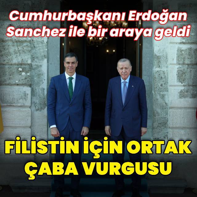 Cumhurbaşkanı Erdoğan İspanya Başbakanı ile görüştü