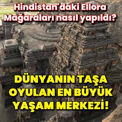 Dünyanın taşa oyulan en büyük yaşam merkezi