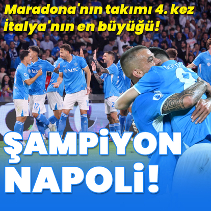 İtalya'da şampiyon Napoli!