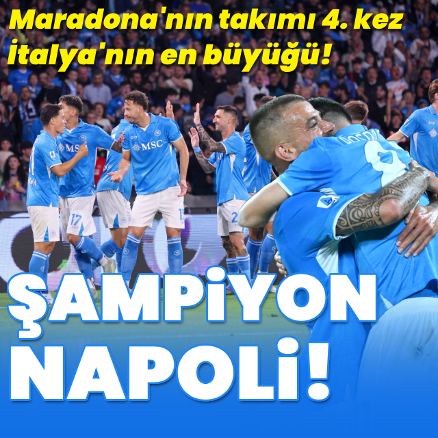 İtalya'da şampiyon Napoli!