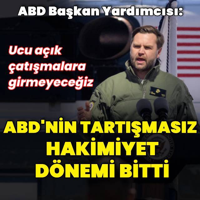 "ABD'nin tartışmasız hakimiyet dönemi bitti"