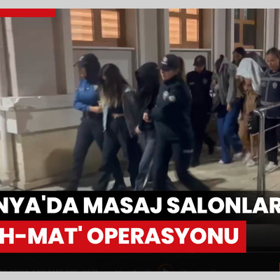 Konya'da masaj salonlarına 'Şah-Mat' operasyonu; 74 kadın kurtarıldı