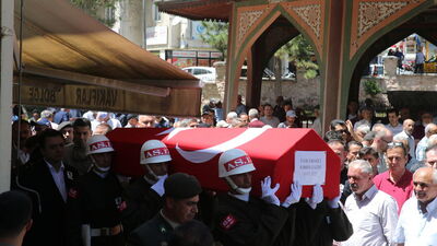 Tokat'ta Kıbrıs gazisine veda