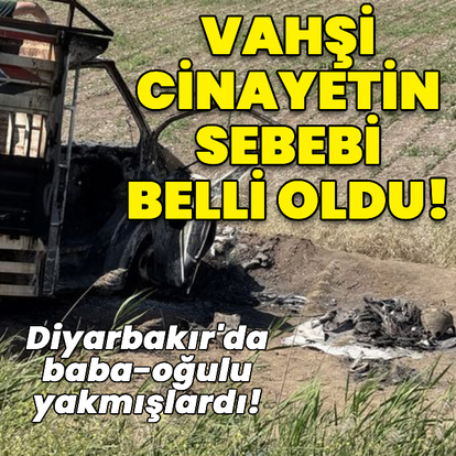 Vahşi cinayetin sebebi belli oldu