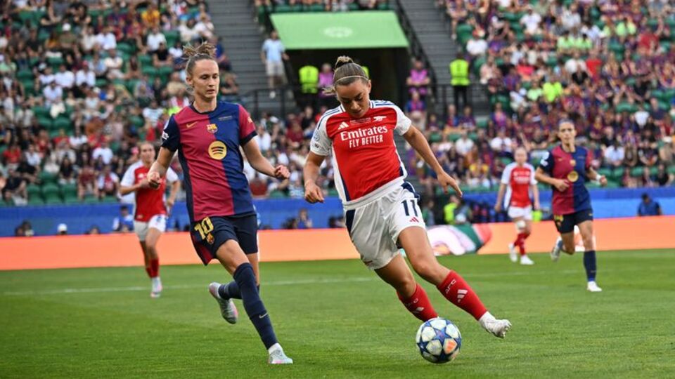 Kadınlar Şampiyonlar Ligi Şampiyonu Arsenal!