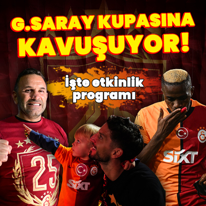 G.Saray Yenikapı'da kupasına kavuşuyor!