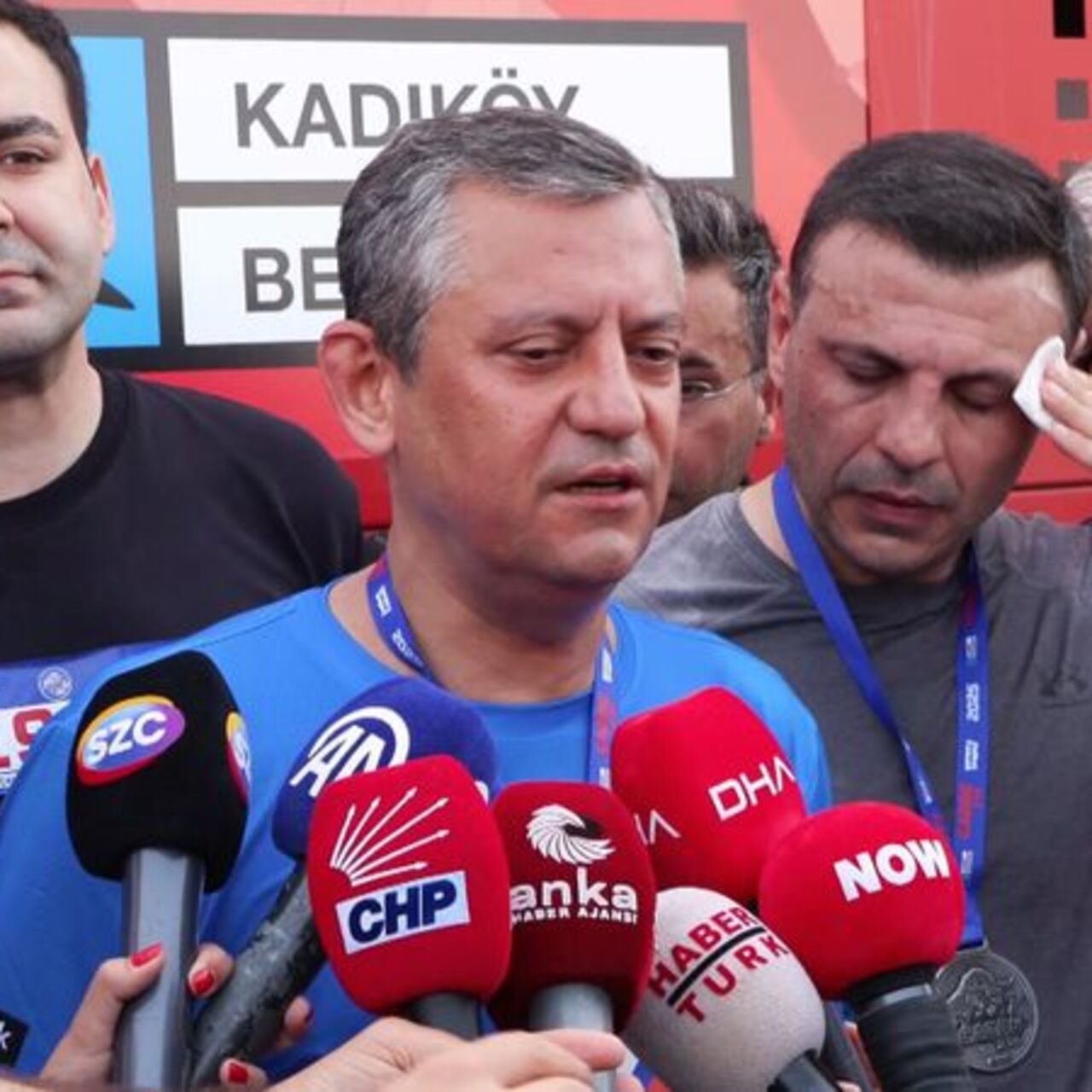 Özgür Özel, Halk Koşusu'na katıldı