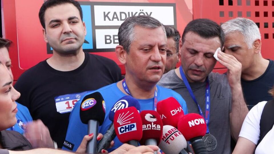 Özgür Özel, Halk Koşusu'na katıldı