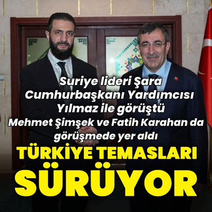 Cumhurbaşkanı Yardımcısı Yılmaz Şara ile görüştü