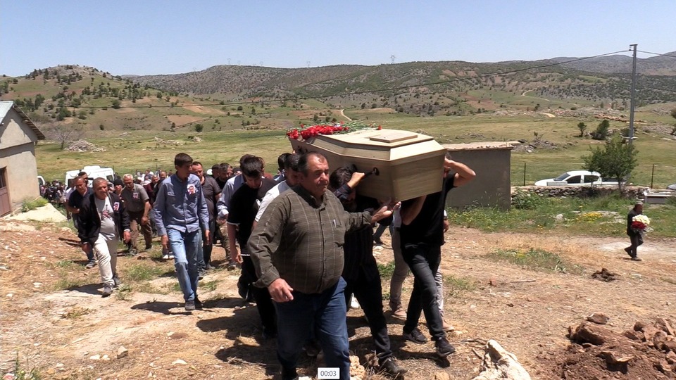 Kahramanmaraş'ta acı veda