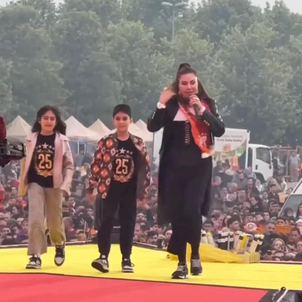 Ebru Yaşar'ın şampiyonluk sahnesi