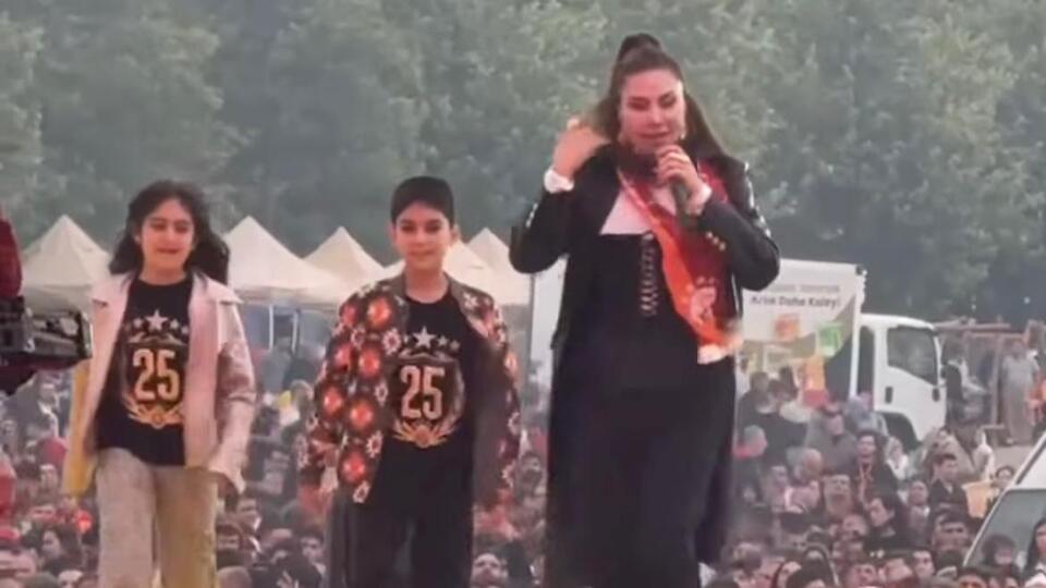 Ebru Yaşar'ın şampiyonluk sahnesi