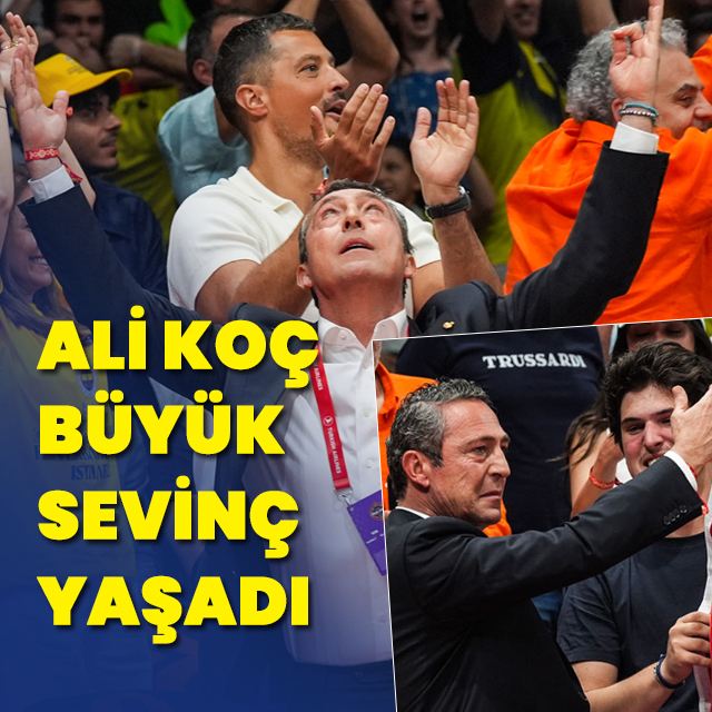 Bu gurur Ali Koç'un!