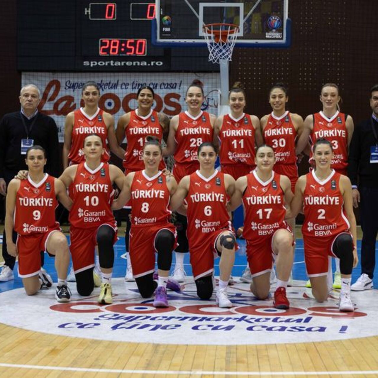 Potanın Perileri hazırlık maçında Fransa'ya mağlup!