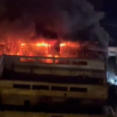 Kayseri'de mobilya atölyesinde yangın