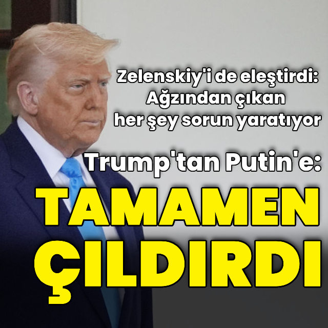 Trump: Putin tamamen çıldırdı