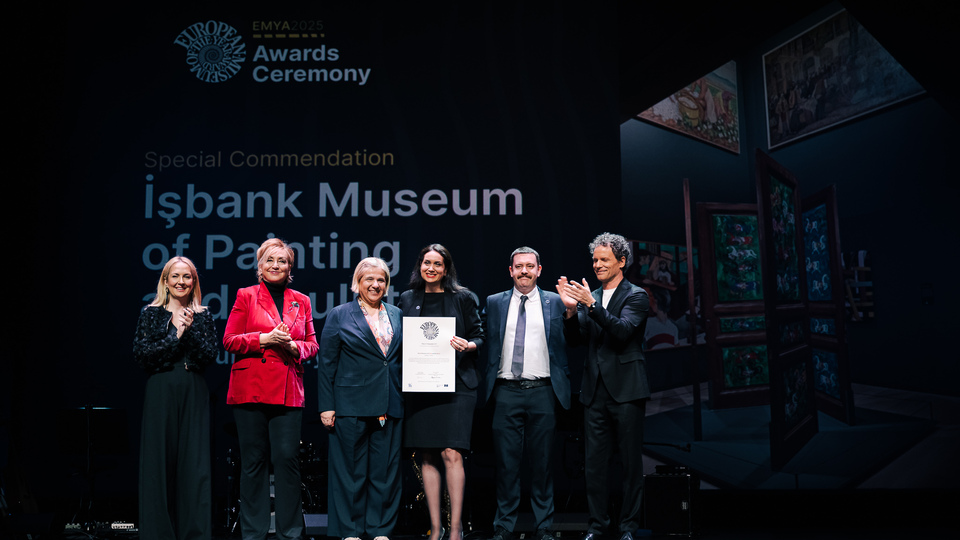 Türkiye İş Bankası Resim Heykel Müzesi'ne Avrupa Müze Forumu'ndan ödül