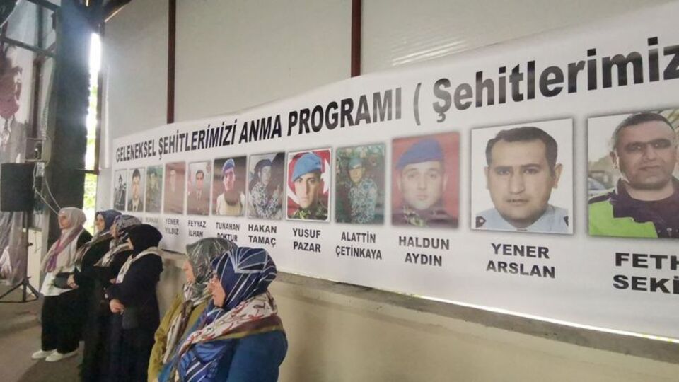 Mudanya'da şehitler için mevlit