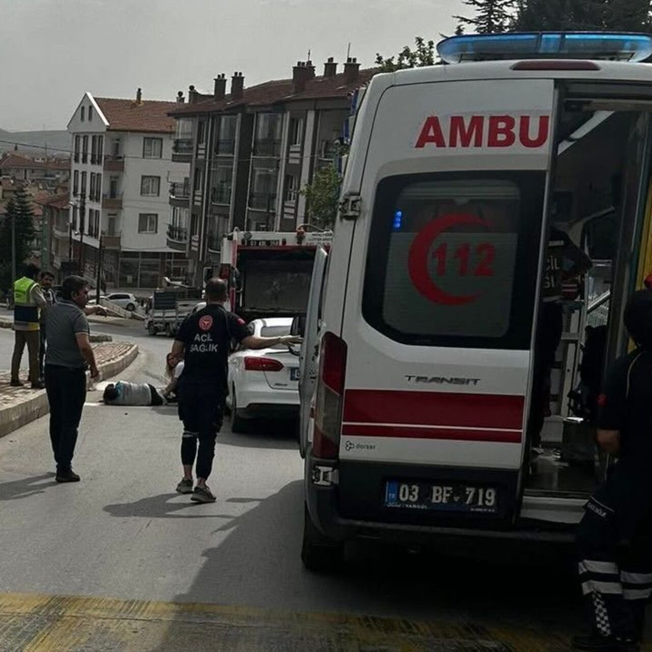 Dehşet! Otomobil temizlik işçisinin ayağını kopardı