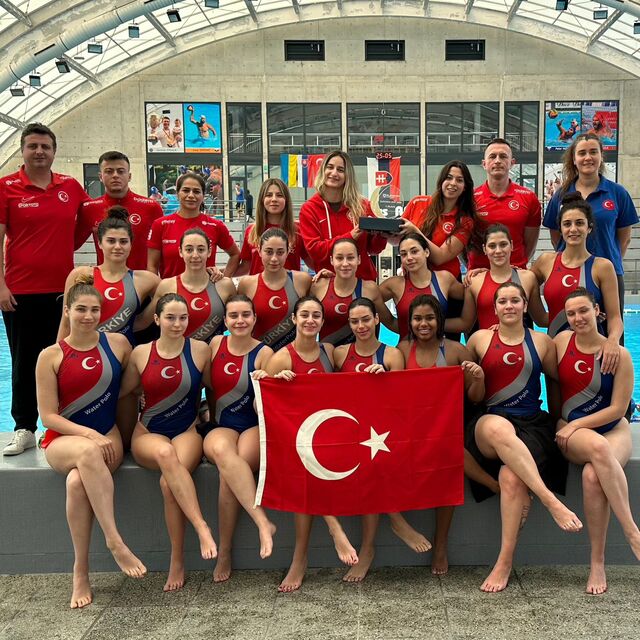 Türkiye A Milli Kadın Sutopu Takımı’ndan büyük başarı