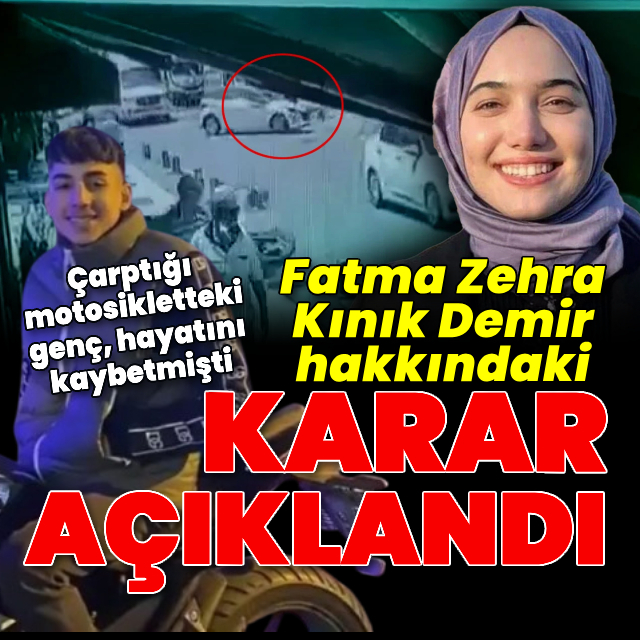 Zehra Kınık hakkında karar