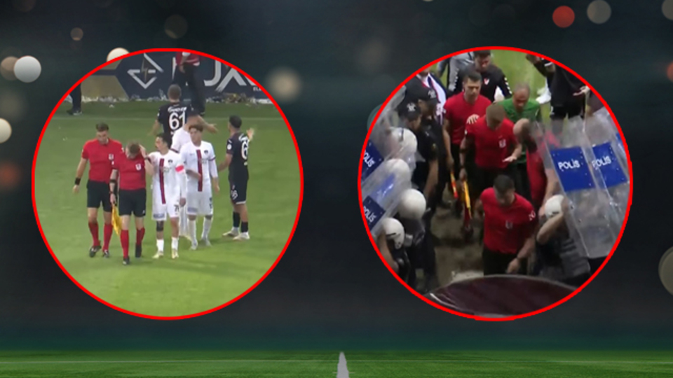 Elazığspor-Van Spor FK maçı tatil edildi!