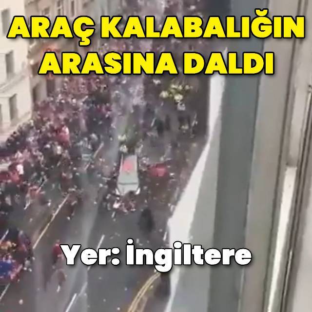 Liverpool'da araç kalabalığın arasına daldı: 47 yaralı