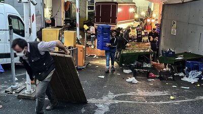 Bayrampaşa'da esnaf ve vatandaşlar biber gazından etkilendi