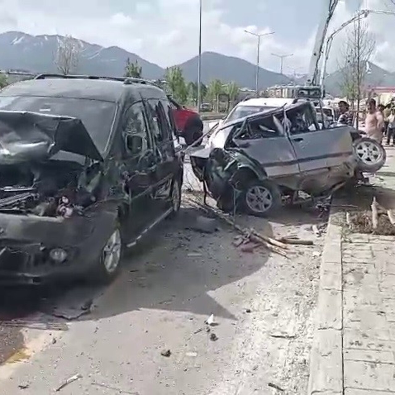 Beton mikseri, savaş alanına çevirdi!