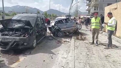 Beton mikseri, savaş alanına çevirdi!