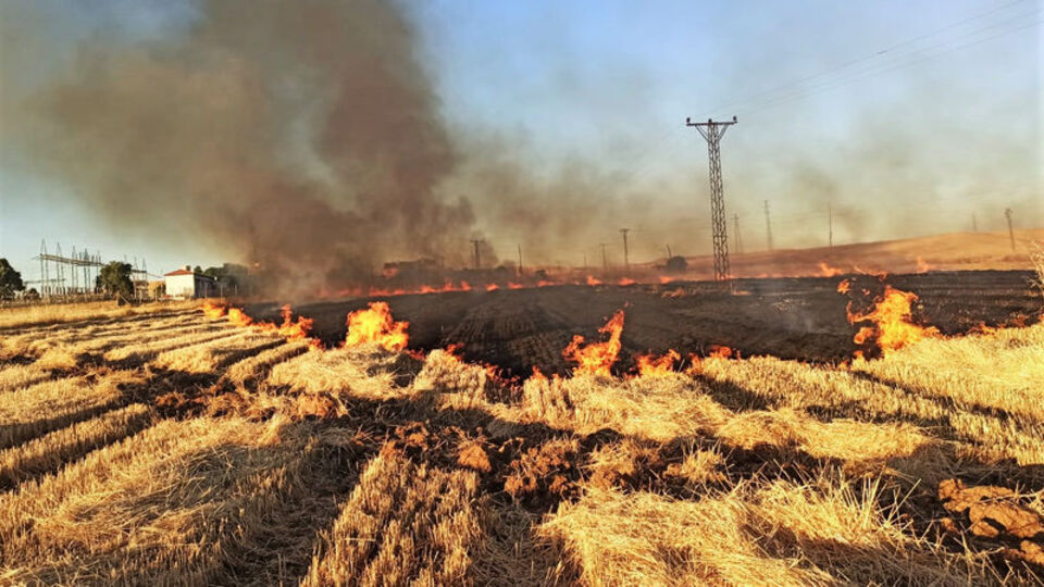Vali Hasan Şıldak'tan anız yangını uyarısı