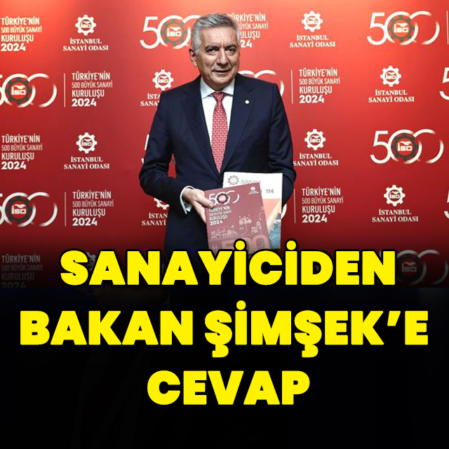 Sanayiciden Bakan Şimşek'e cevap