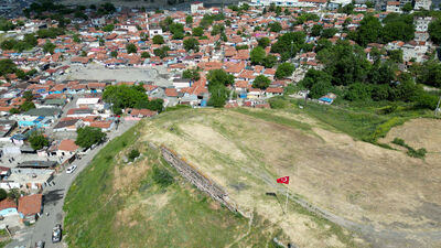 Çorlu'nun Orta Çağ kalesi gün yüzüne çıkıyor