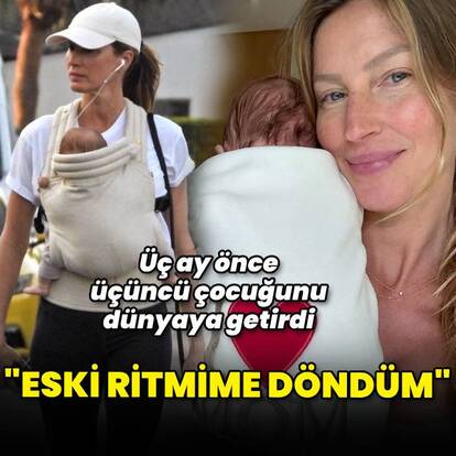 "Eski ritmime döndüm"
