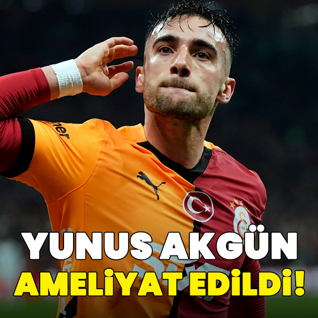 G.Saray'dan Yunus Akgün açıklaması!
