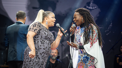 Harbiye'de konser verdiler