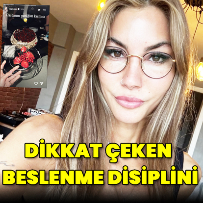Dikkat çeken beslenme disiplini